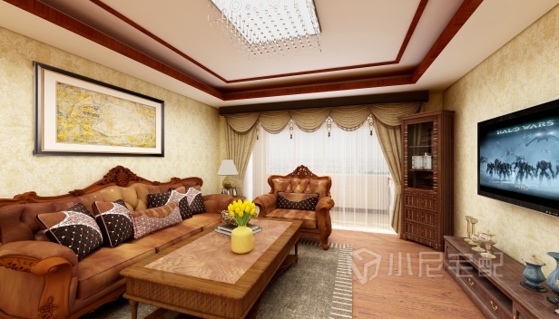 108㎡/三室一廳兩衛/混搭