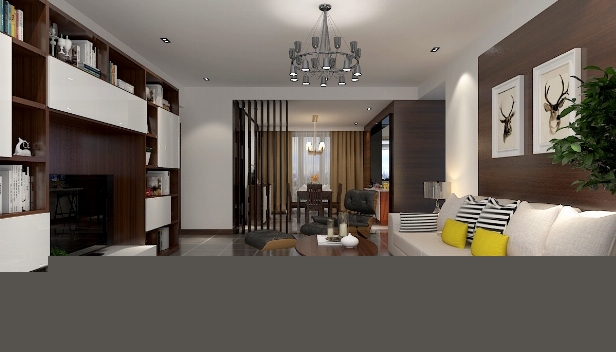 135㎡/三室兩廳兩衛/簡約