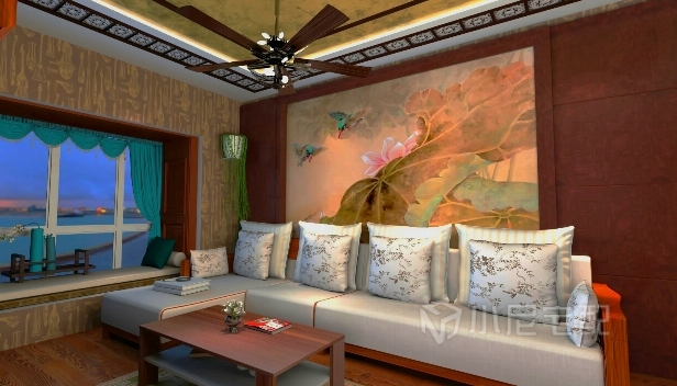 137.68㎡/三室兩廳一衛/中式