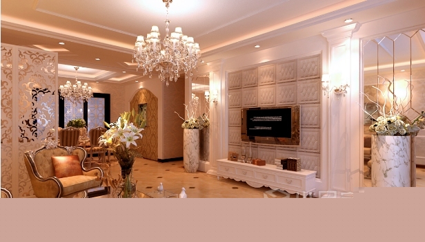 136㎡/三室兩廳兩衛/歐式