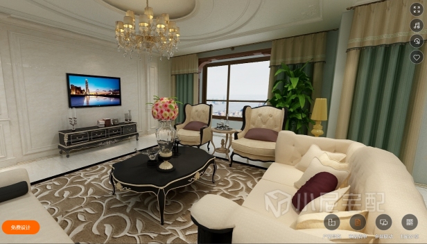 157㎡/三室兩廳兩衛/歐式