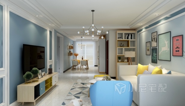 110㎡/兩室兩廳一衛/簡約