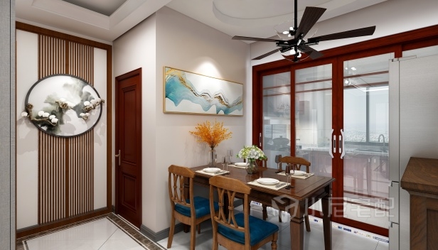 126㎡/三室兩廳兩衛/中式