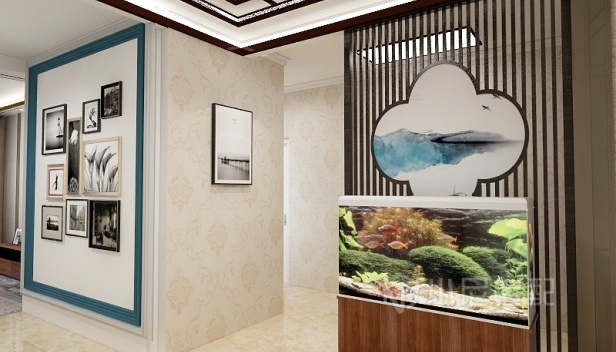 140㎡/三室一廳兩衛/混搭