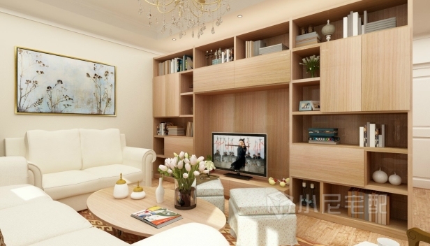 130㎡/三室一廳兩衛/簡約