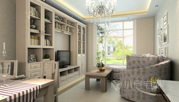 66㎡/兩室兩廳一衛(wèi)/混搭