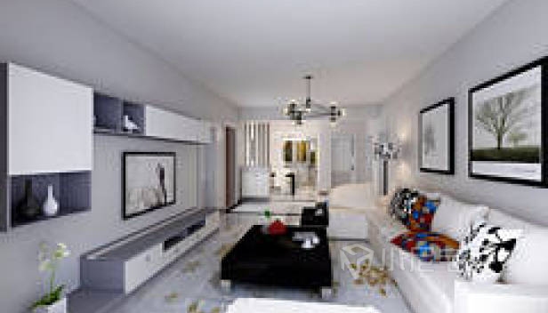 97.68㎡/三室兩廳兩衛/混搭