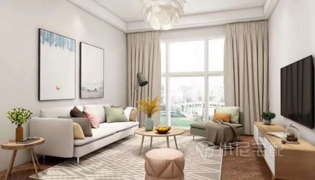 120㎡/三室兩廳兩衛/簡約