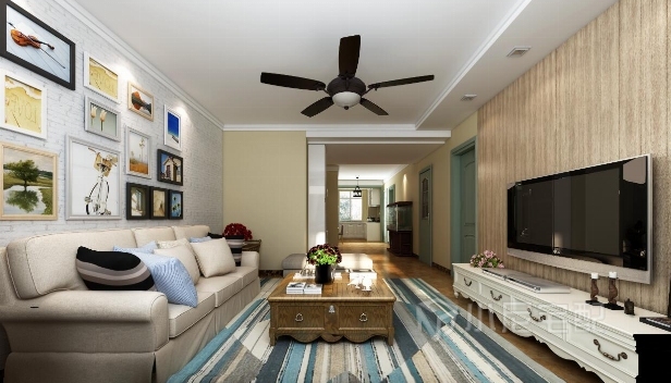 108㎡/三室兩廳一衛/田園