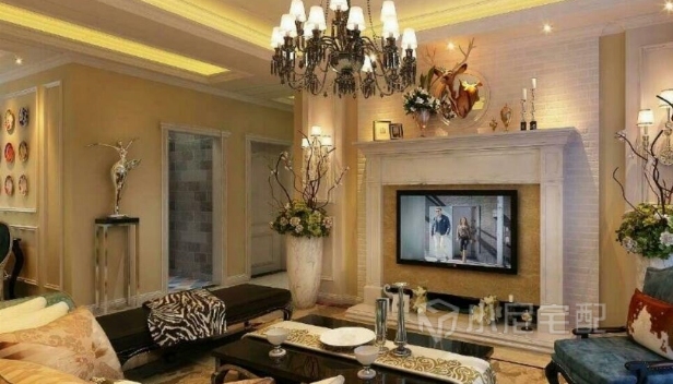 125㎡/三室兩廳一衛/美式