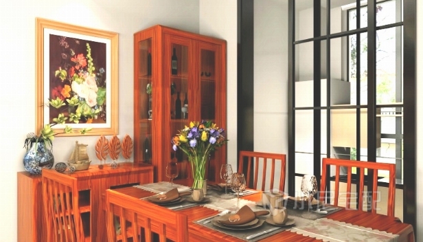 115.2㎡/三室兩廳一衛/混搭