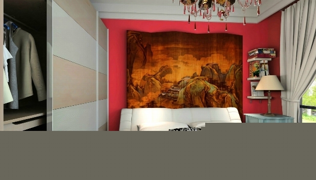 90.78㎡/三室一廳兩衛/混搭