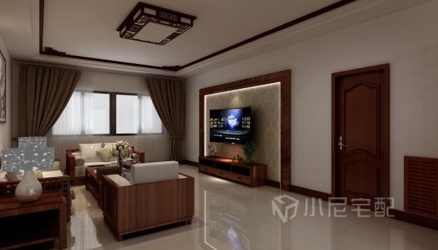 120㎡/三室兩廳兩衛/中式