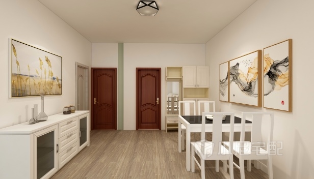 88.7㎡/兩室一廳一衛/歐式