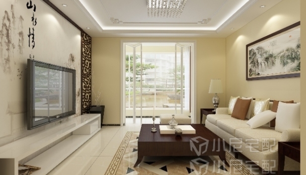 135㎡/三室兩廳一衛/混搭