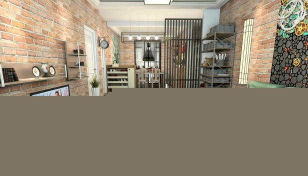 95.54㎡/三室兩廳一衛/混搭