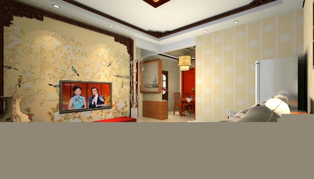 89㎡/兩室一廳一衛(wèi)/中式