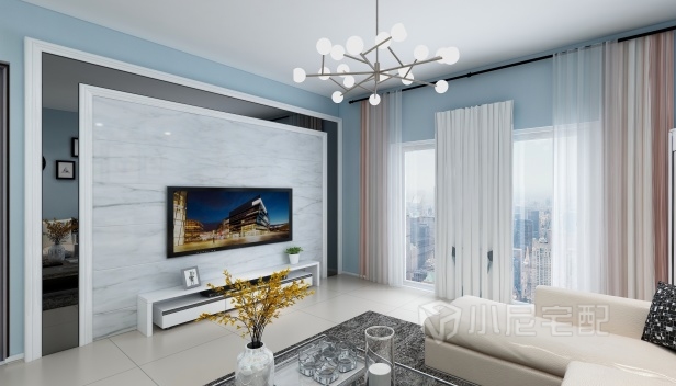 85㎡/兩室兩廳一衛(wèi)/現(xiàn)代