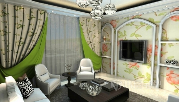 125㎡/三室兩廳一衛(wèi)/混搭