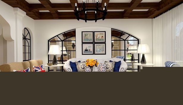 150㎡/三室兩廳兩衛/地中海