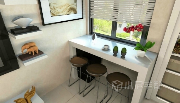 80㎡/兩室一廳一衛(wèi)/現(xiàn)代