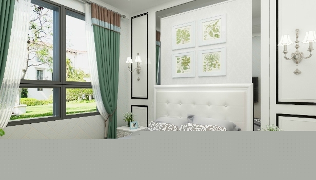 120㎡/三室一廳一衛/地中海