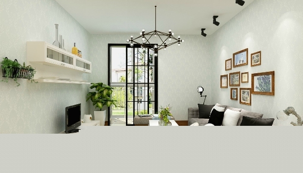 80㎡/兩室一廳一衛(wèi)/田園