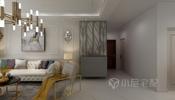 137㎡/三室兩廳一衛/混搭