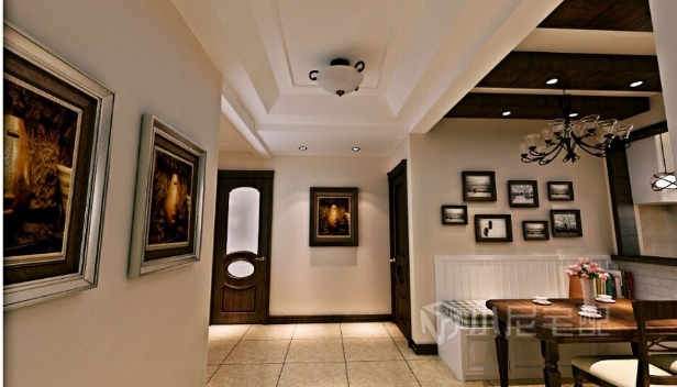 138㎡/三室兩廳兩衛/美式