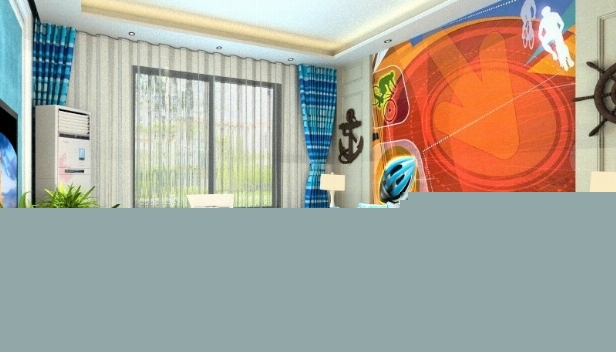 100㎡/三室兩廳一衛/地中海