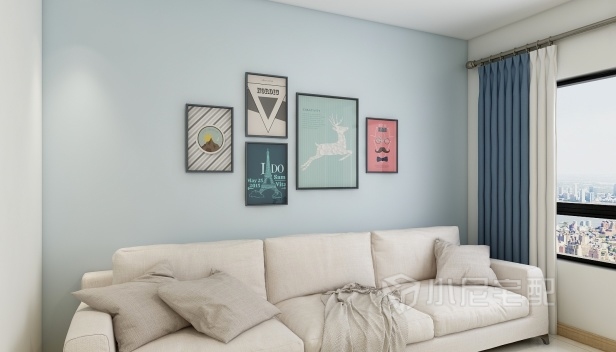 62.59㎡/兩室一廳一衛/現代