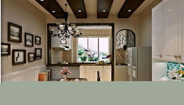 138㎡/三室兩廳兩衛/美式