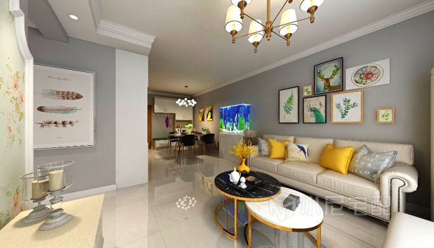 129㎡/三室兩廳一衛/現代