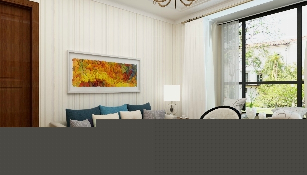 90㎡/兩室兩廳一衛(wèi)/新古典