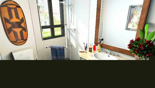 64㎡/兩室兩廳一衛/混搭