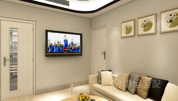 55㎡/兩室一廳一衛/現代