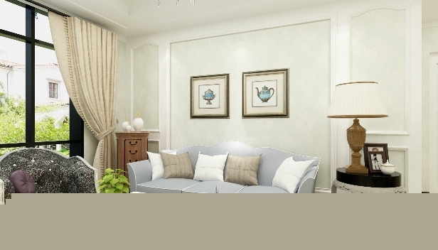 90㎡/三室一廳一衛/歐式