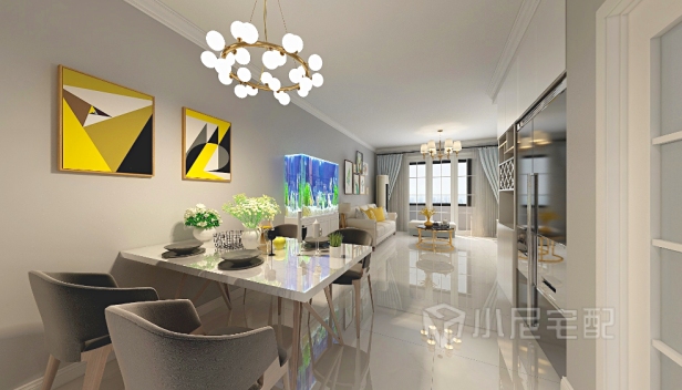 129㎡/三室兩廳一衛/現代