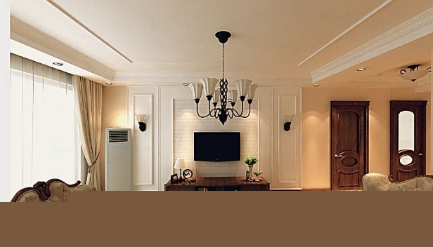 138㎡/三室兩廳兩衛/美式