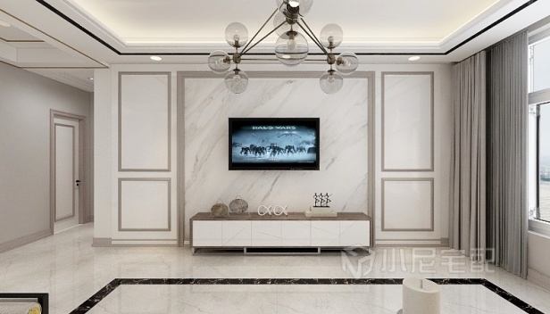 136㎡/三室兩廳兩衛/簡約