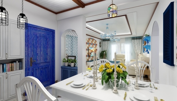 168㎡/三室一廳兩衛/地中海