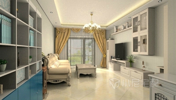 92㎡/兩室兩廳一衛/歐式