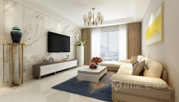 110㎡/三室兩廳一衛(wèi)/現(xiàn)代