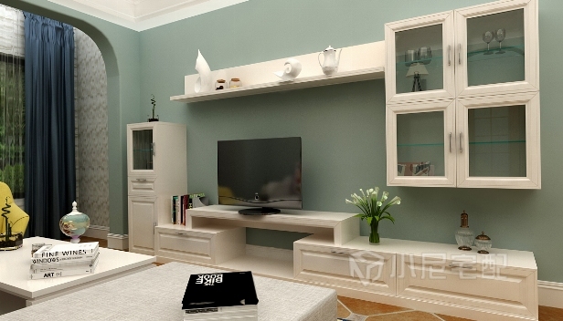 90㎡/兩室一廳一衛/美式