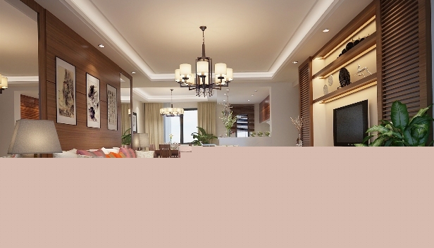 120㎡/兩室兩廳一衛(wèi)/新古典