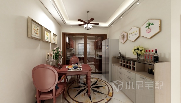 130㎡/三室兩廳兩衛/中式