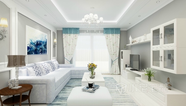 130㎡/三室一廳一衛/簡約