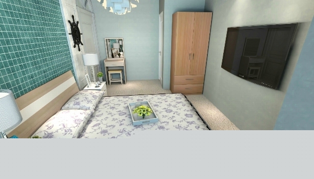 90.78㎡/三室一廳兩衛/混搭