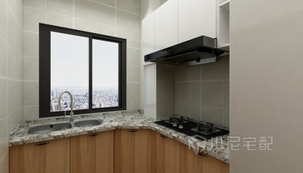 133㎡/三室一廳一衛/美式