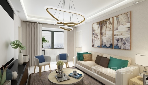 99㎡/三室兩廳一衛/中式